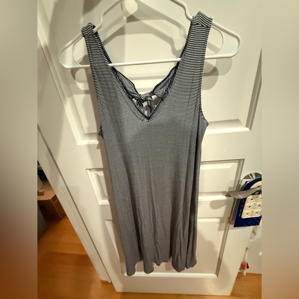 Striped Sleeveless Dress